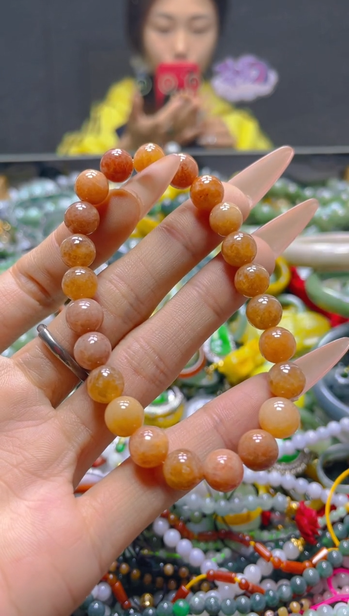 颈饰未镶嵌翡翠8MM