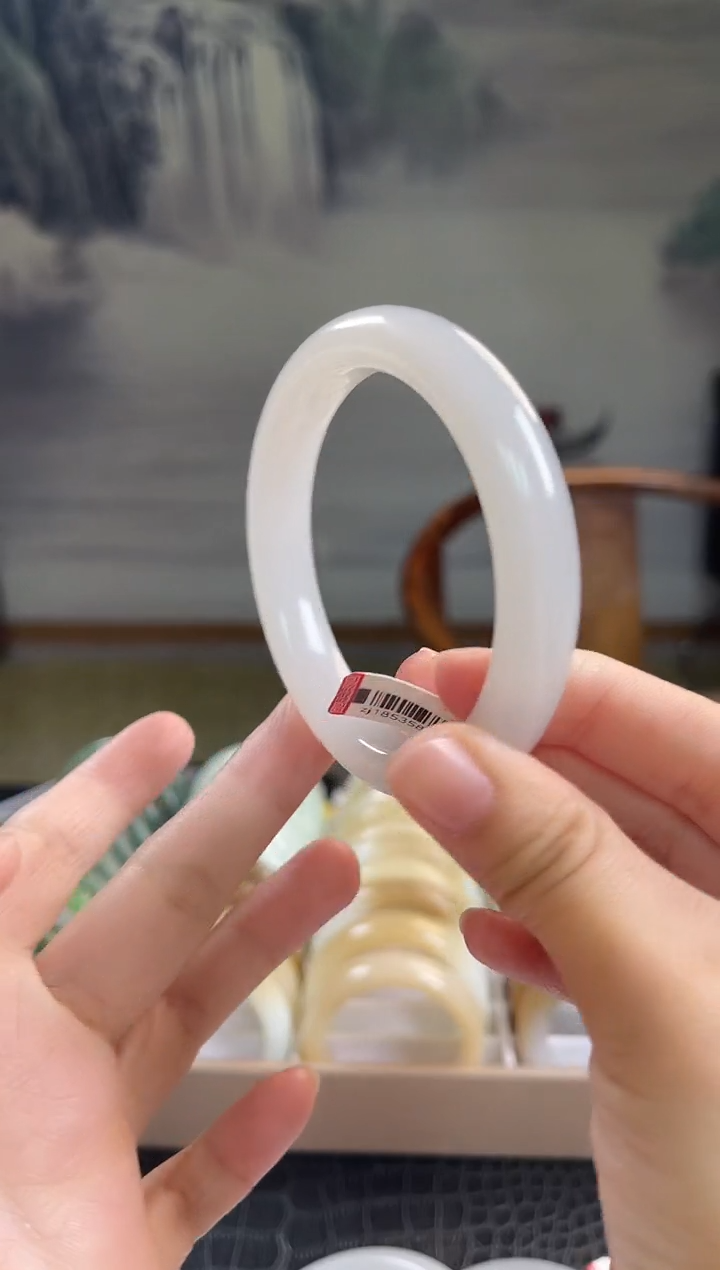 未镶嵌手镯和田玉59圈口5840