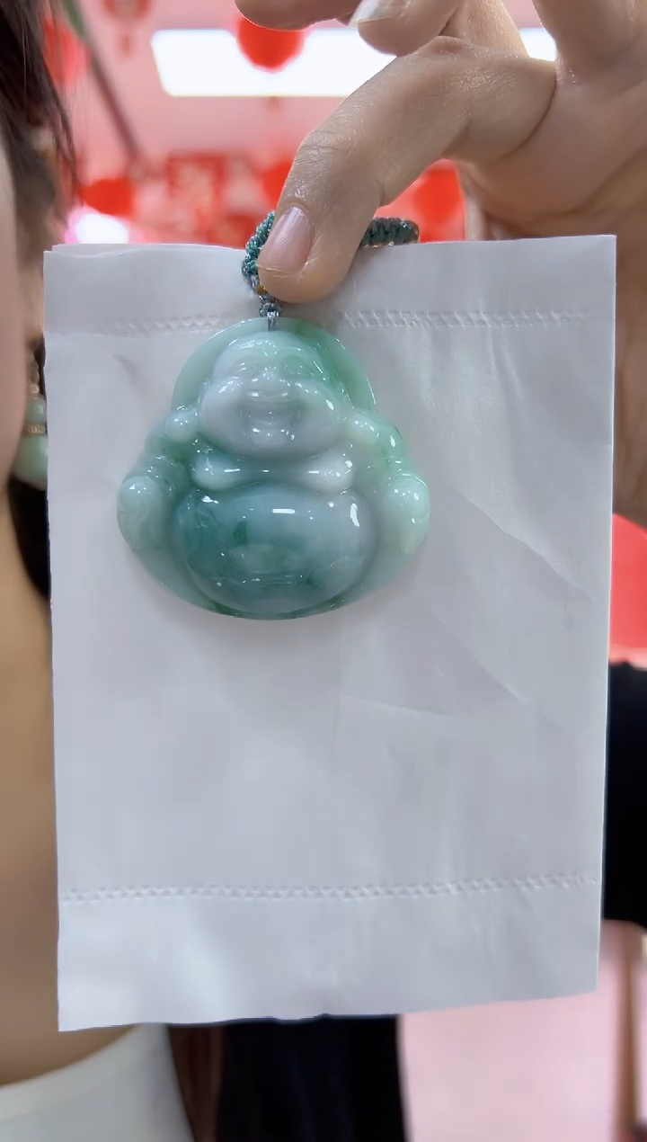 【闪购商品】翡翠颈饰未镶嵌孤品佛公