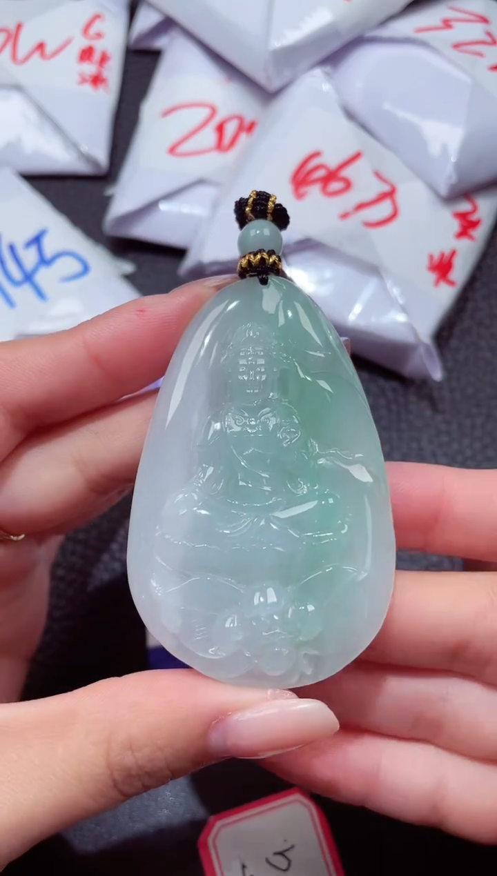 颈饰未镶嵌翡翠454