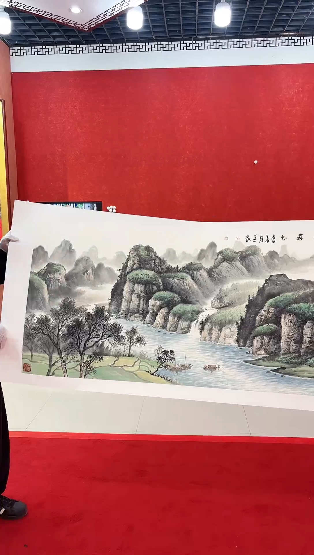 【闪购商品】国画国画道一老师手绘作品D78