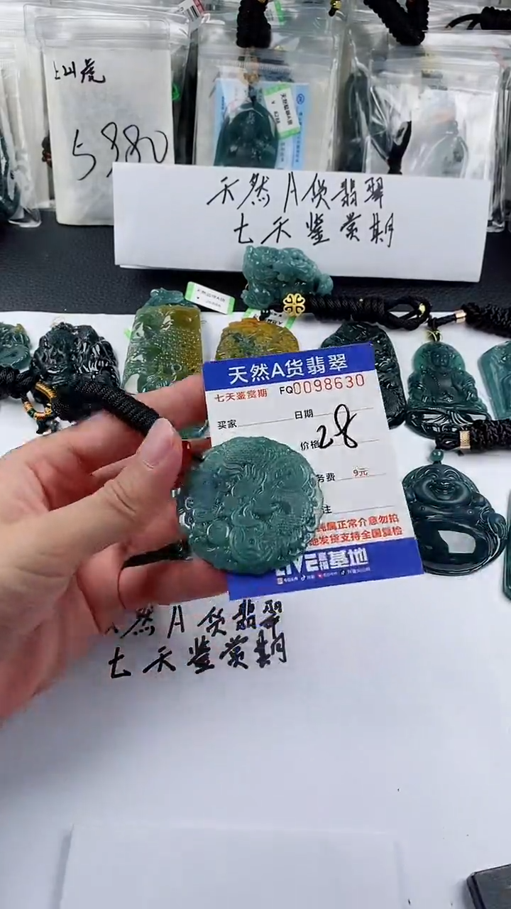 【闪购商品】翡翠颈饰未镶嵌          