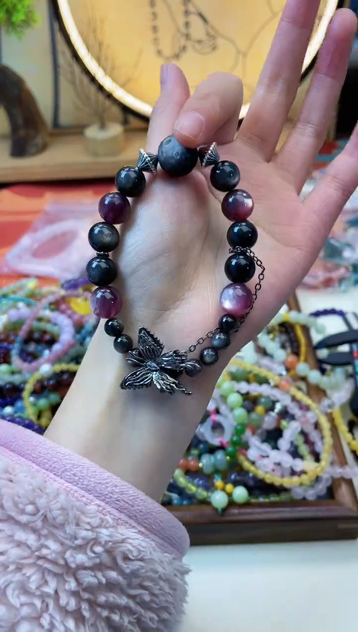 【闪购商品】黑曜岩手饰未镶嵌821