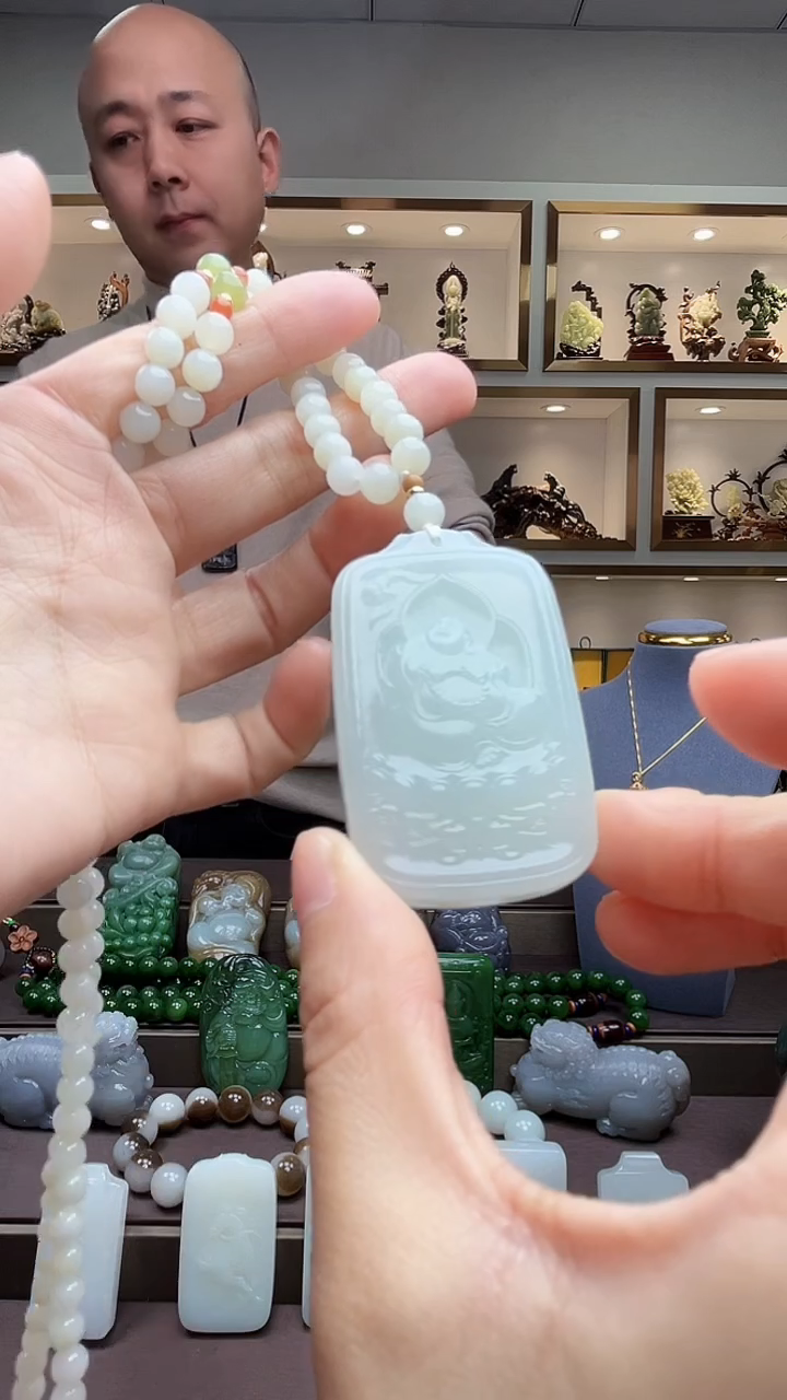 【闪购商品】和田玉颈饰未镶嵌苏