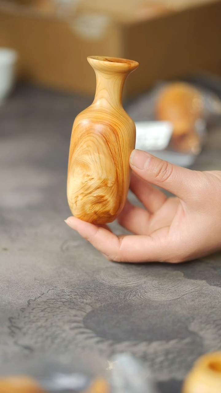 柏木（崖柏）太行料花器346