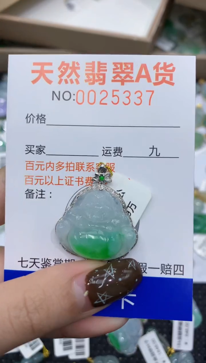 【闪购商品】翡翠颈饰18K金镶嵌11111111111