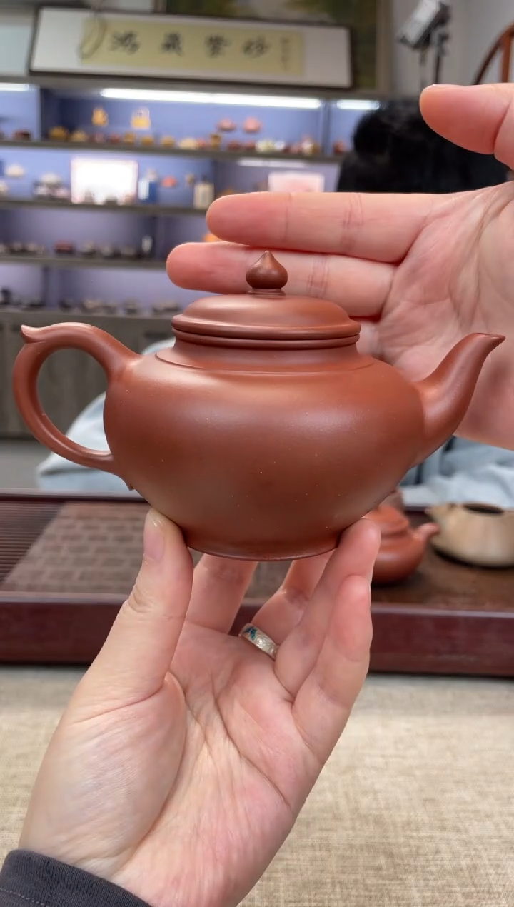 【闪购商品】紫砂茶壶底槽清  笑樱  矿标证书