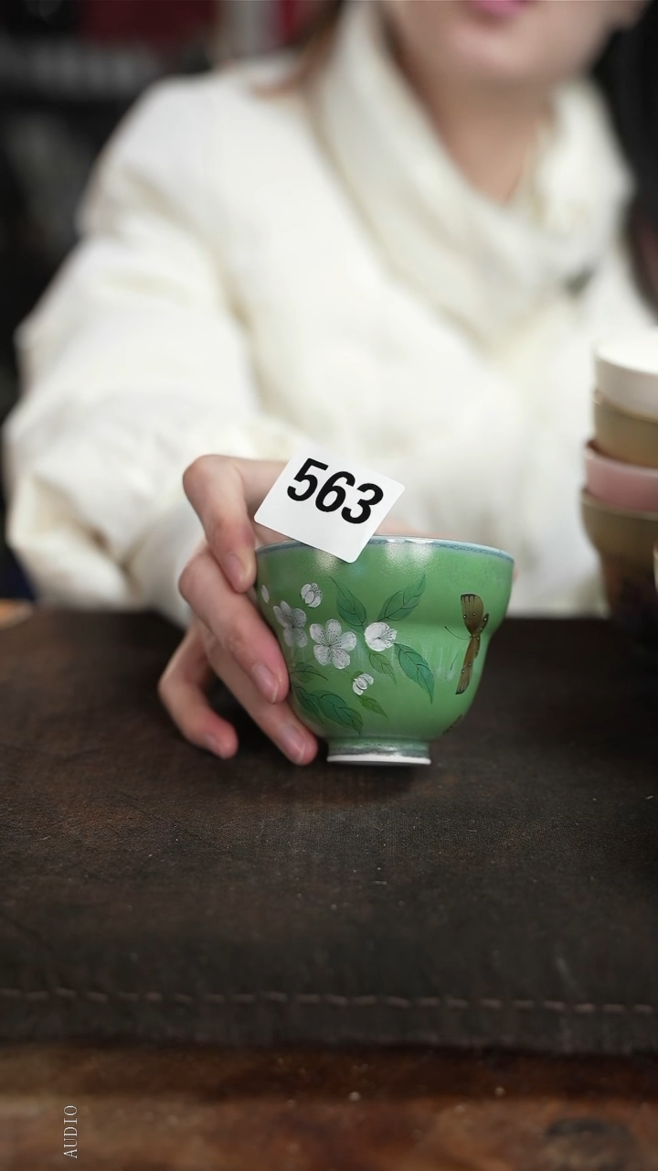 【闪购商品】杯563等烟雨陶瓷手作主人杯