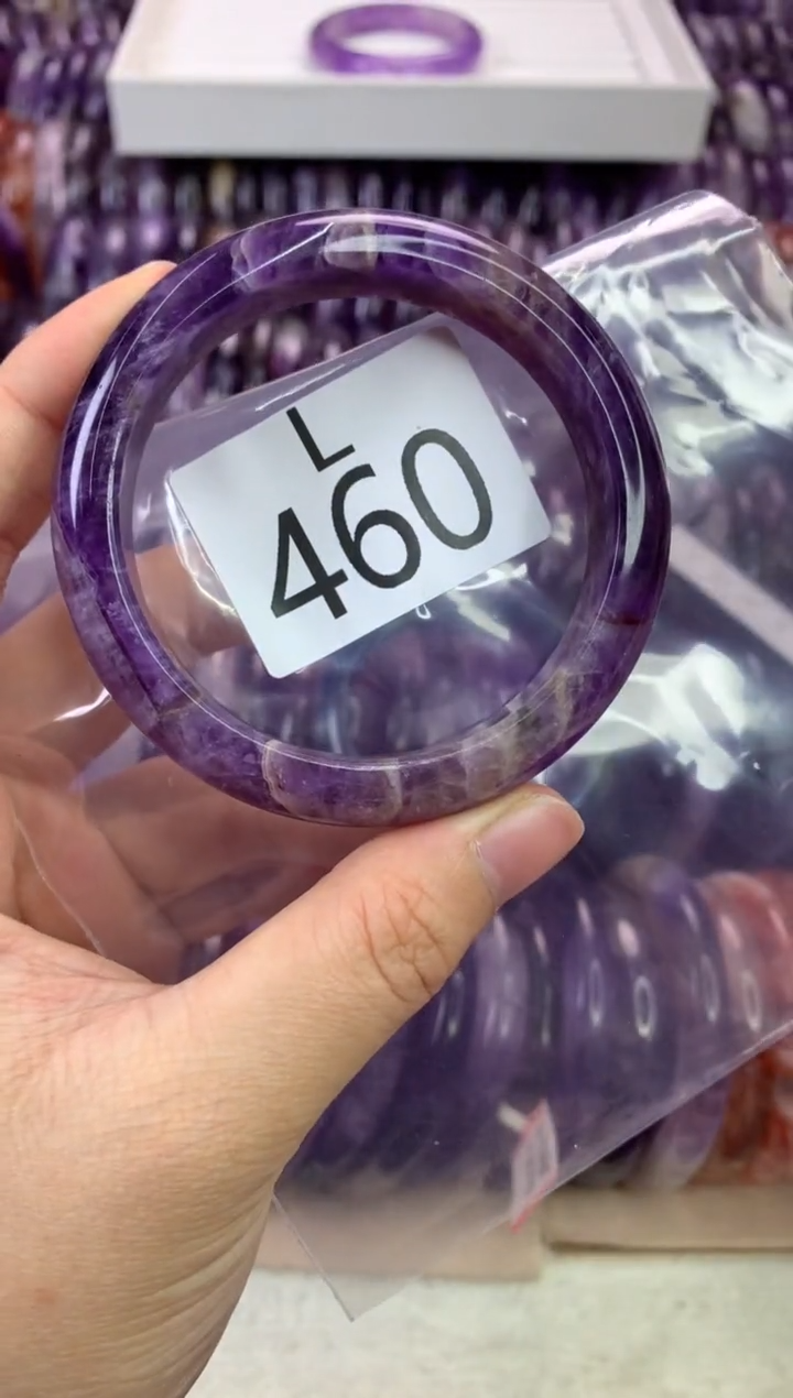 【闪购商品】水晶水晶手镯L未镶嵌460-55