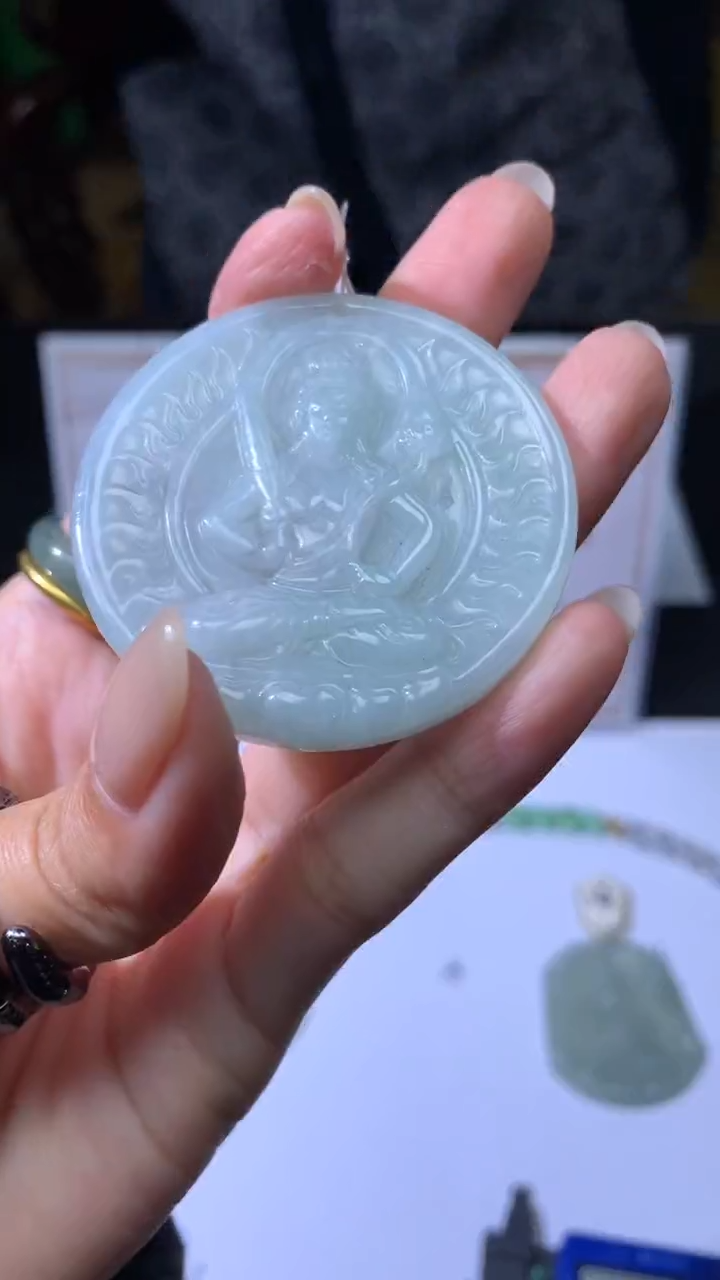 【闪购商品】定制翡翠未镶嵌不退不换CMH1件-A