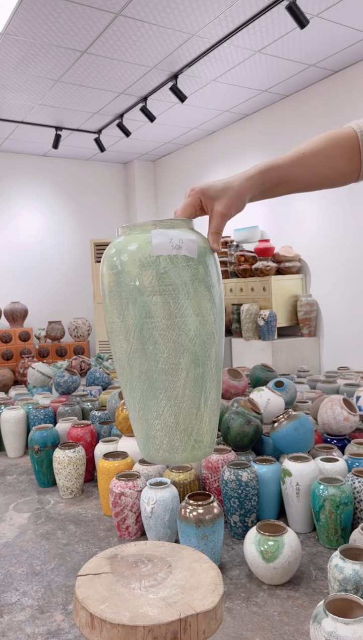 【闪购商品】瓶 孤品 微瑕陶瓷花瓶 无花zd508