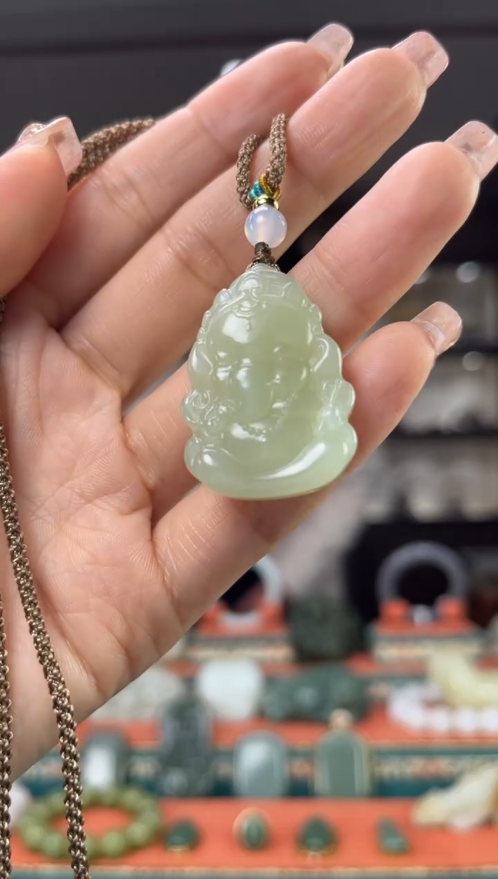 【闪购商品】和田玉颈饰未镶嵌佩佩