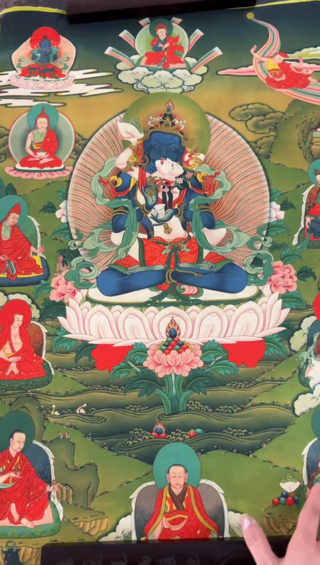 装裱画净界藏传净界藏传129