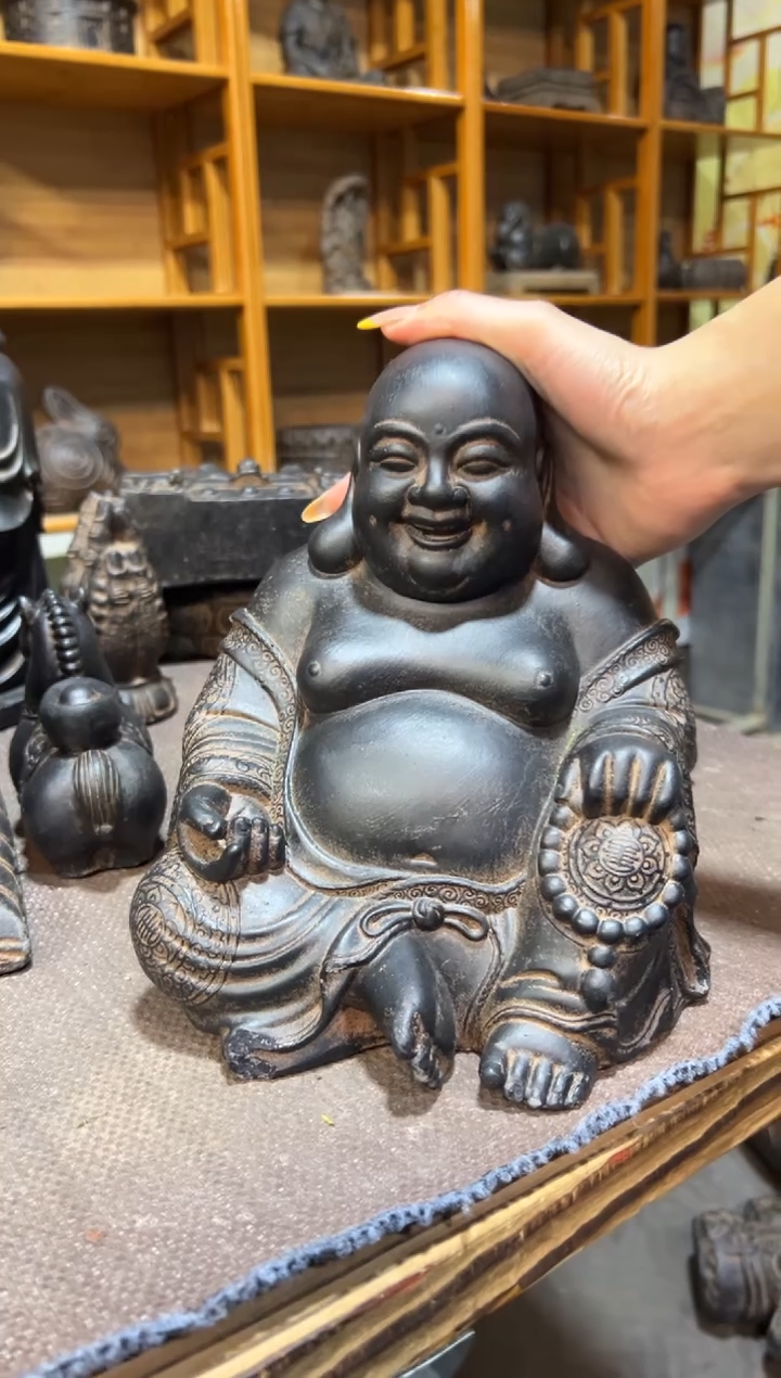 陶土【火山泥】大肚佛