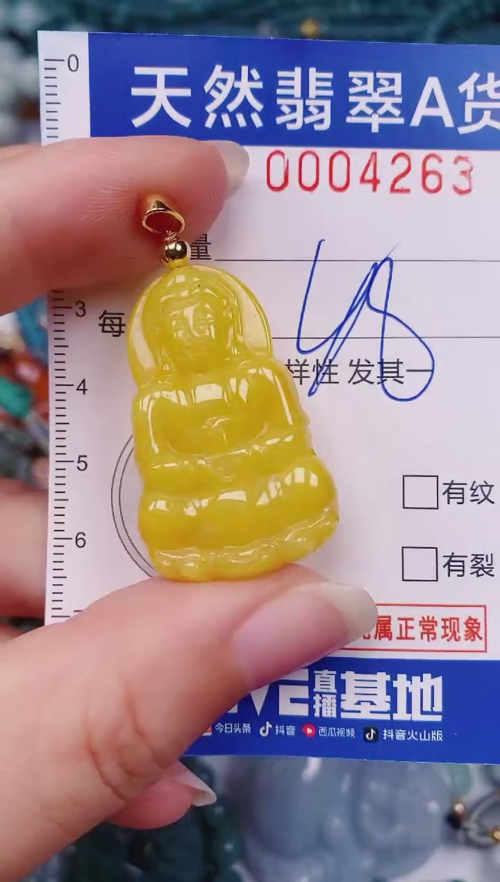 颈饰未镶嵌翡翠00004263