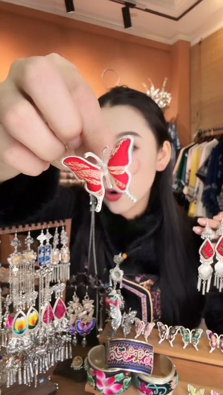 刺绣纯手工民族风戒指