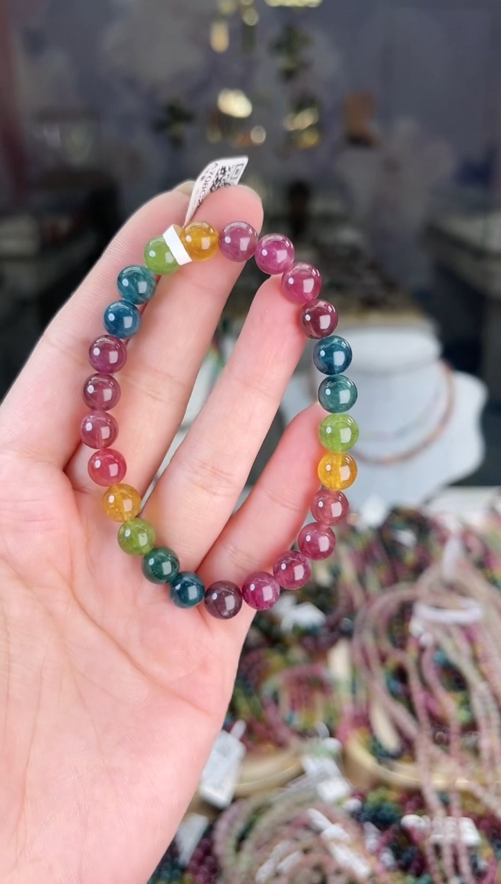 【闪购商品】碧玺/未镶嵌J7mm+碧玺单圈多样性发货