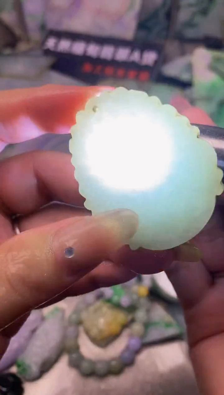 散珠翡翠天然缅甸翡翠A货982