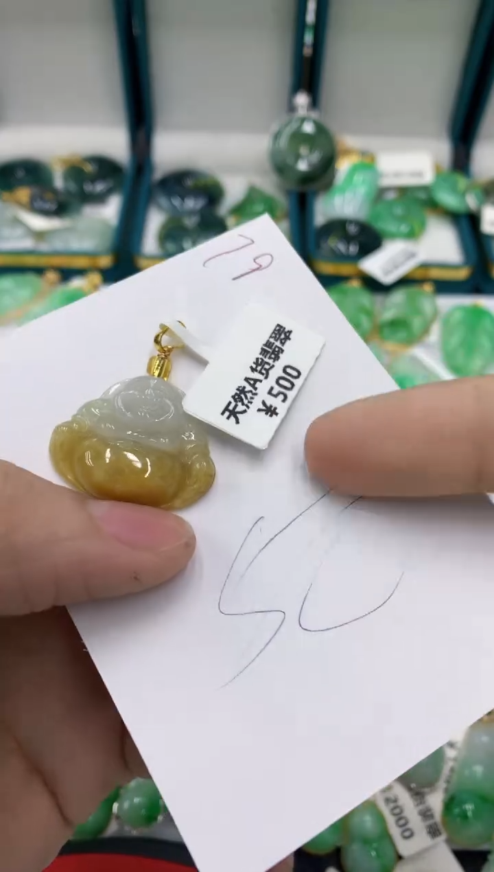 【闪购商品】翡翠颈饰未镶嵌11111111111