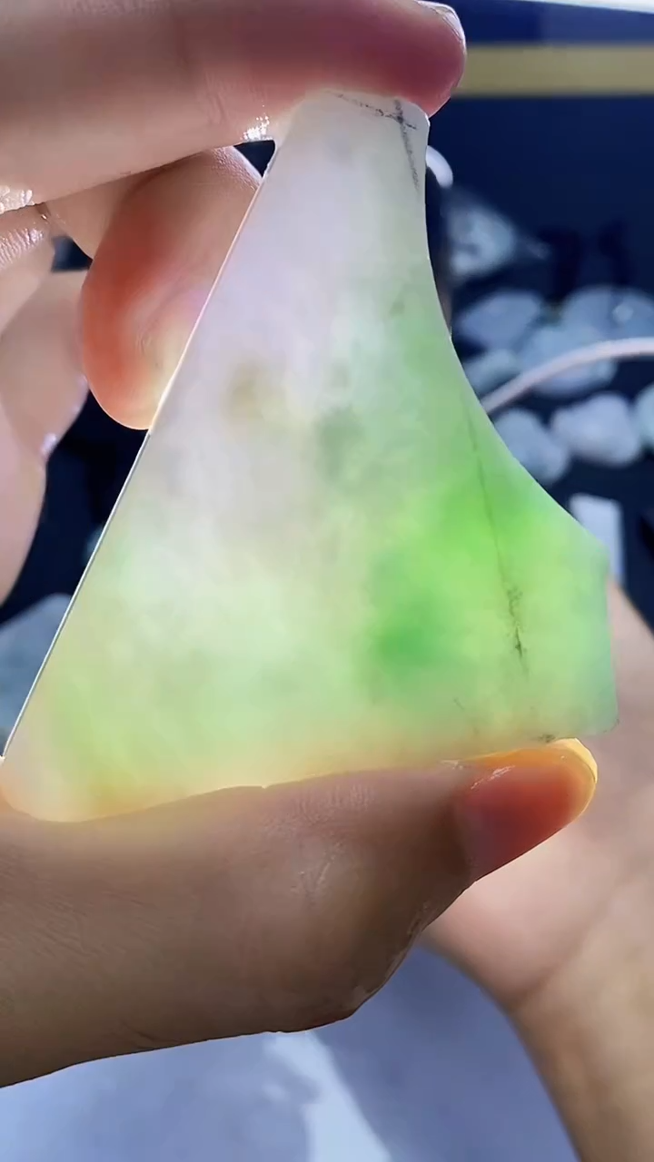 裸石翡翠缅甸天然A货1017