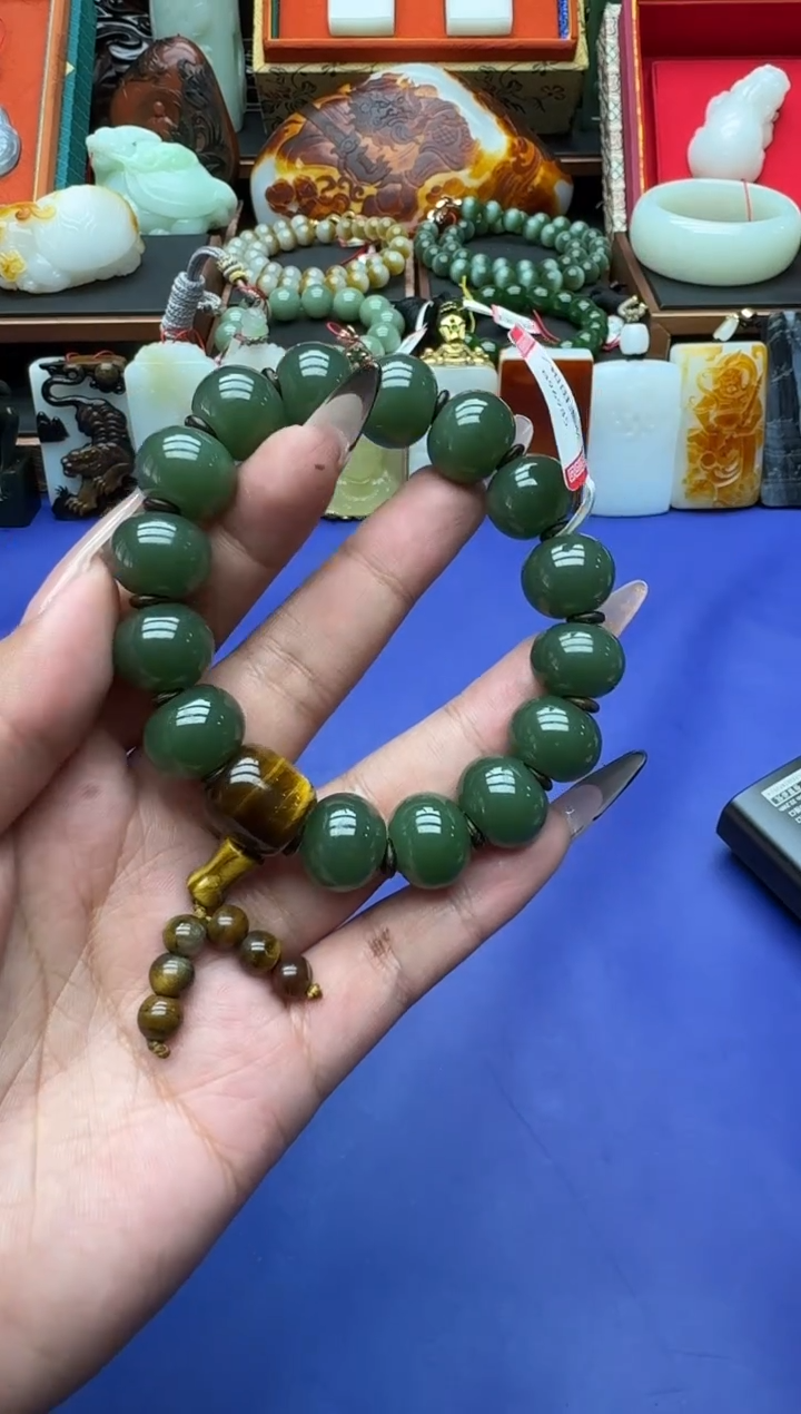 【闪购商品】和田玉手串未镶嵌11111by