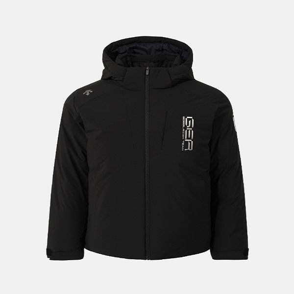 DESCENTE/迪桑特25年GER联名可脱卸帽中长款羽绒夹克SQ421IDJO3