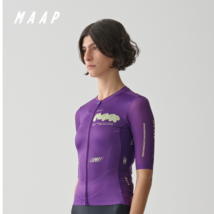 maap新款男女款短袖骑行服速干透气排汗时尚紧身