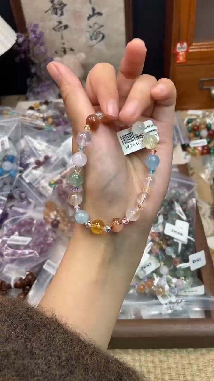 未镶嵌手链水晶488