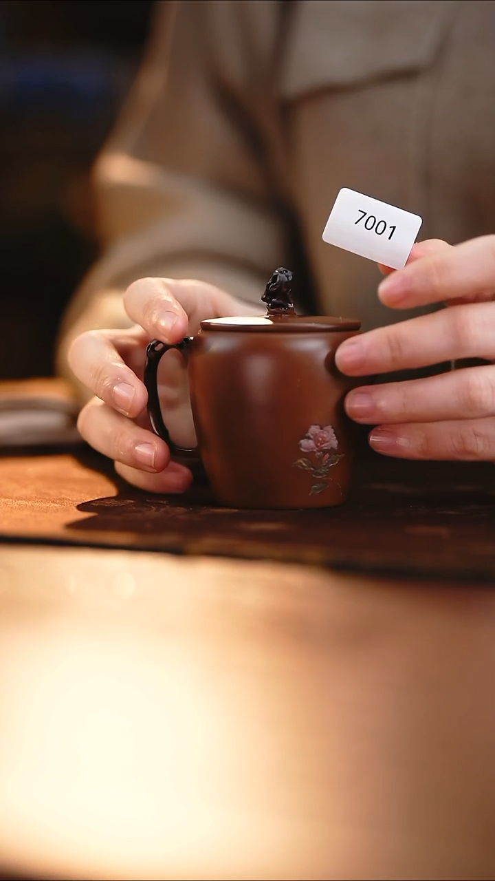 雲梦茶器紫陶茶壶7001