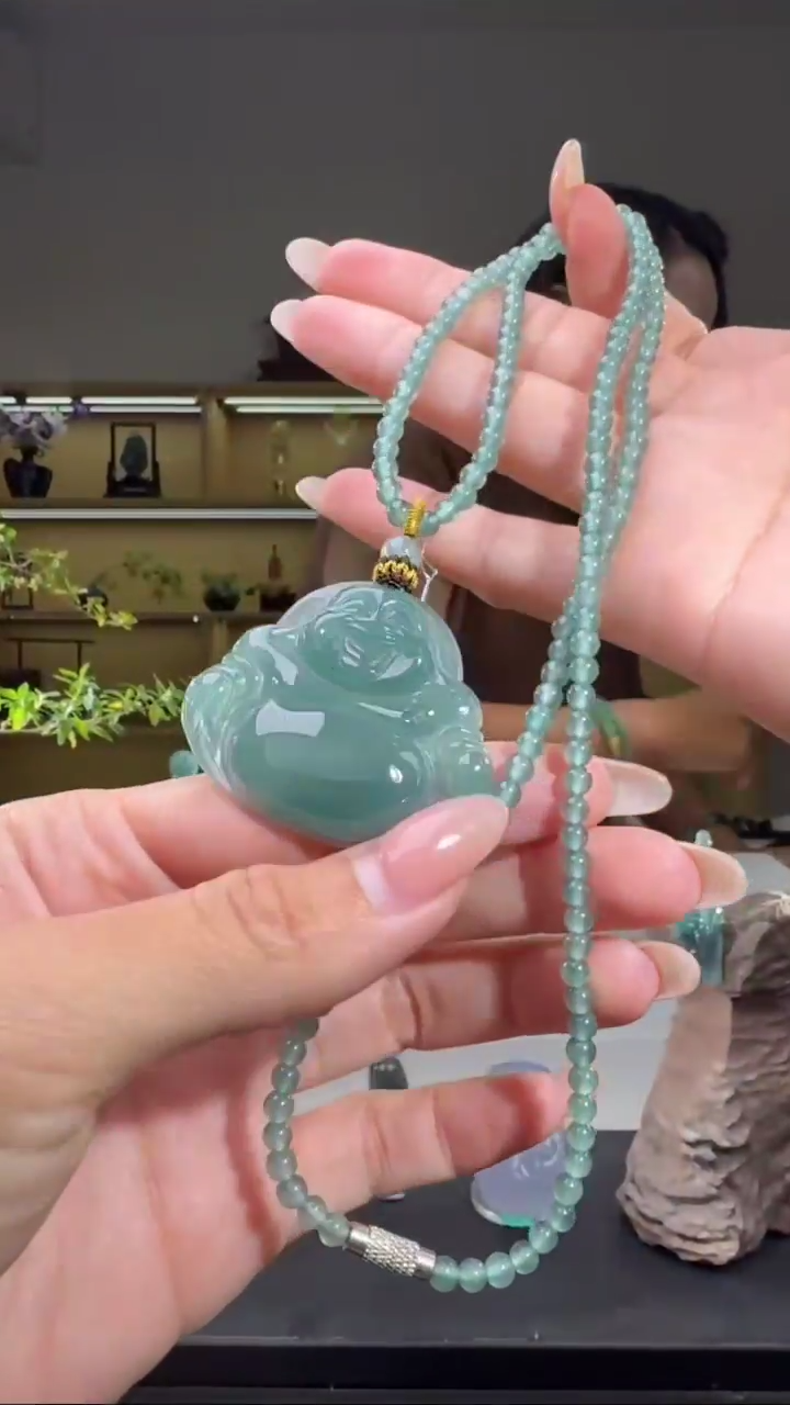 吊坠(不含链)未镶嵌翡翠佛公（多样性发其一）