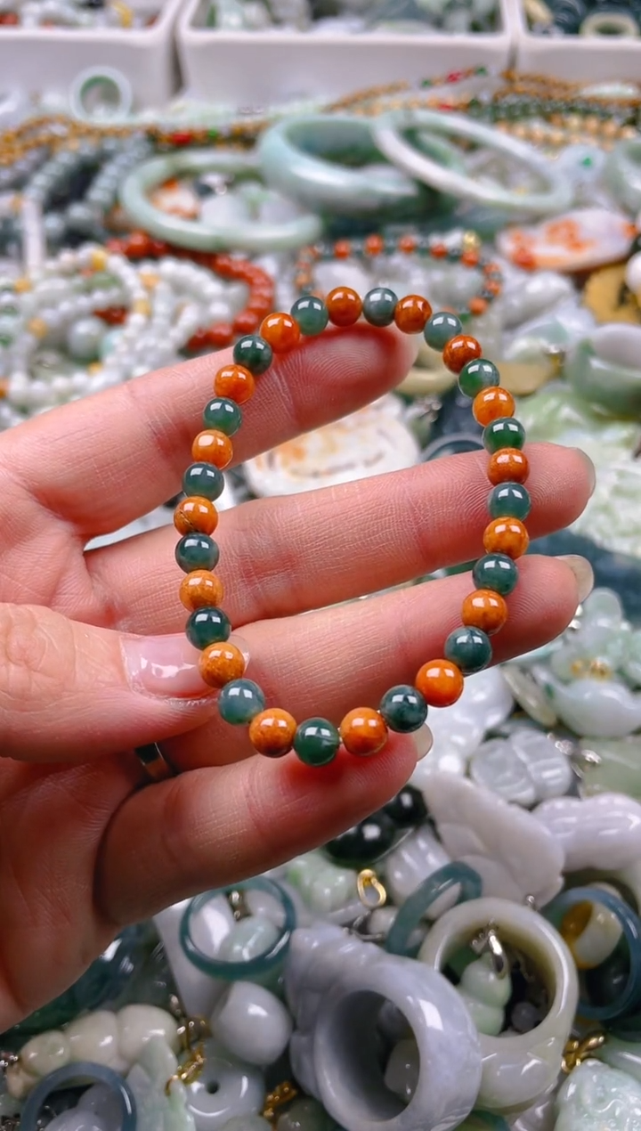 【闪购商品】翡翠颈饰未镶嵌/V/翡翠A货一图一物