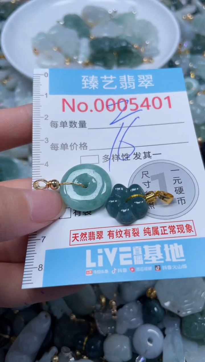 颈饰未镶嵌翡翠5401