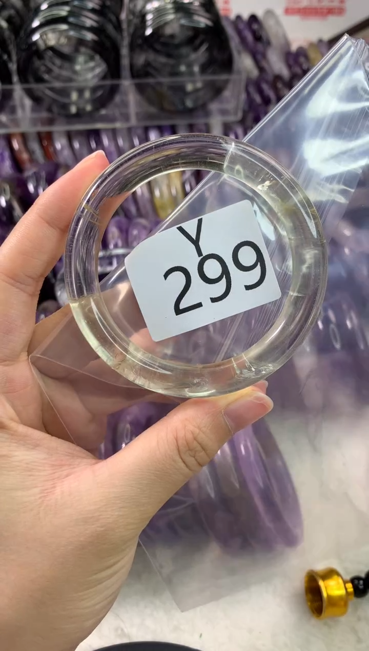 【闪购商品】水晶水晶手镯Y未镶嵌299-55