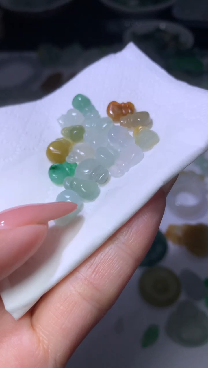 未镶嵌挂件翡翠一*张MXX057524