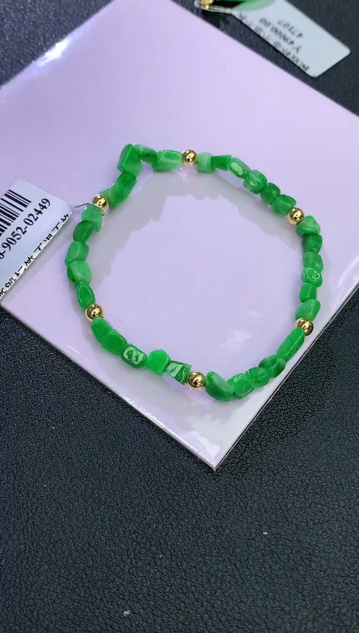 未镶嵌手链翡翠爱****满赠礼盒证书 麦麦