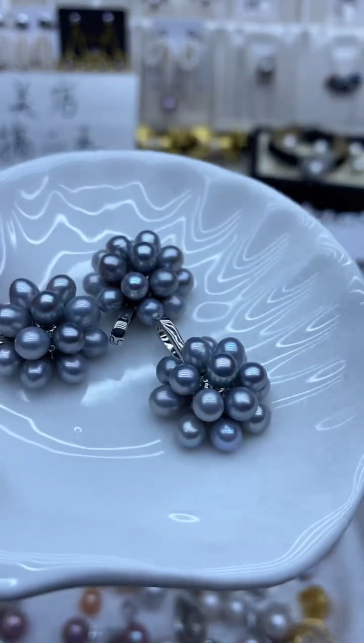 吊坠(不含链)未镶嵌淡水珍珠爆米花万能扣吊坠多样性发其一