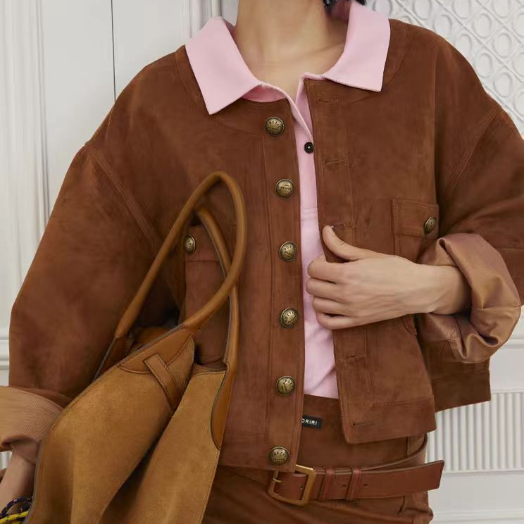 OIIORIRI复古箱型上衣