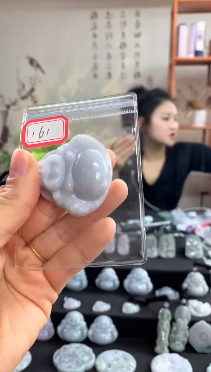 【闪购商品】翡翠颈饰未镶嵌佛公161