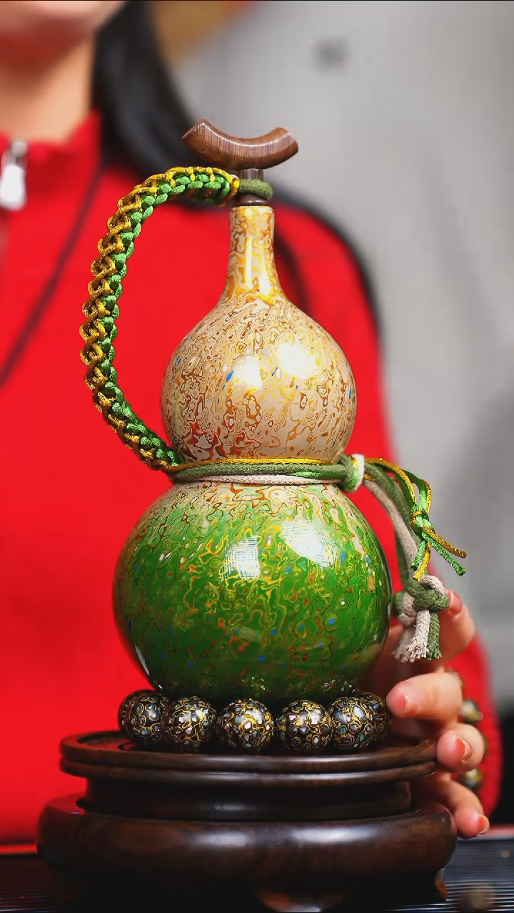 【闪购商品】JP176过年礼臻选大漆酒葫芦