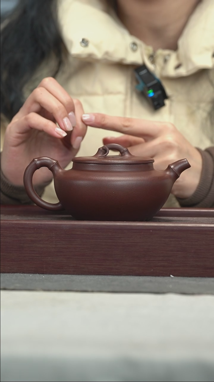 【闪购商品】紫砂茶壶紫砂古紫砂壶340CC