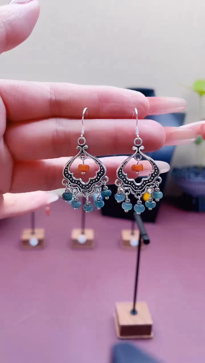 未镶嵌翡翠耳饰8A00000