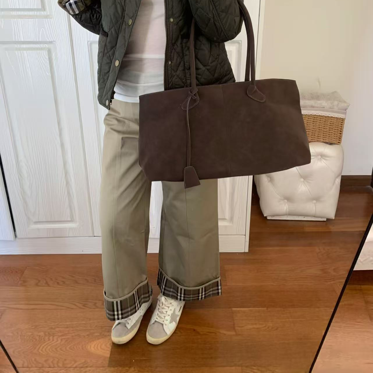 复古百搭阔腿裤  新款百搭休闲直筒裤腿裤  KZ12011