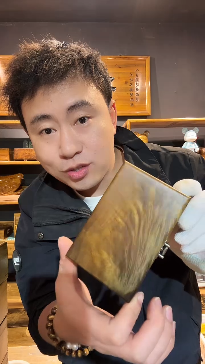 金丝楠113木制品乌木盒子12*8*6