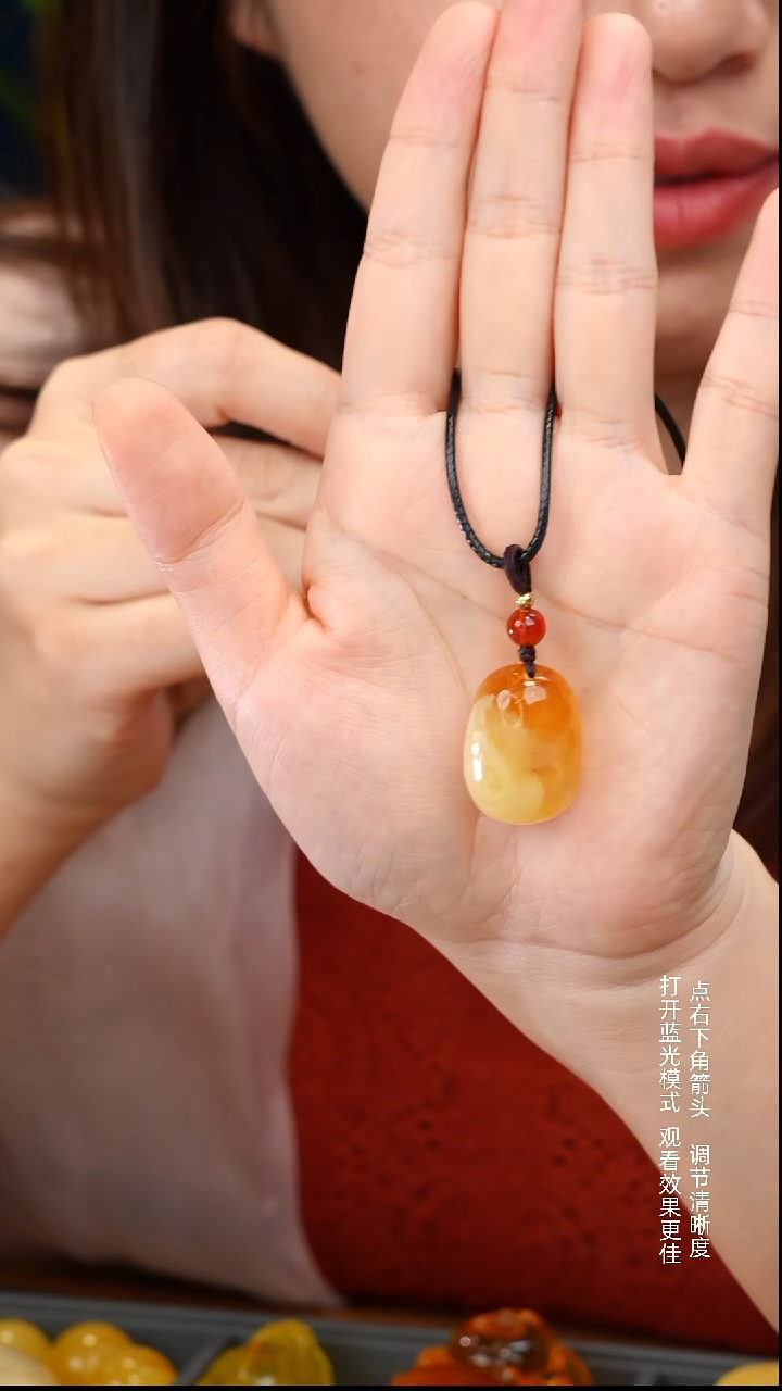 蜜蜡颈饰未镶嵌11111111