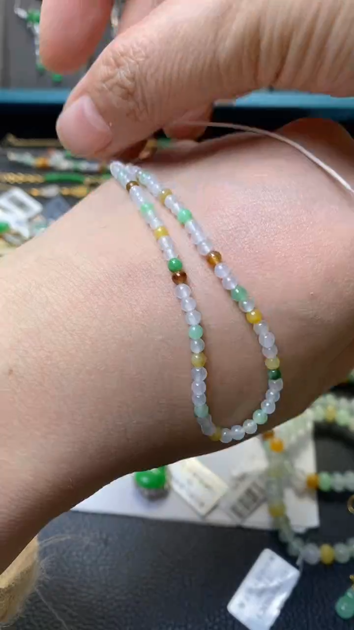 颈饰未镶嵌翡翠40372