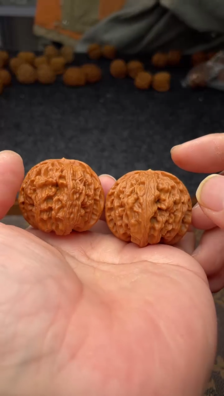 把件文玩核桃B  205号   40尺 苹果园