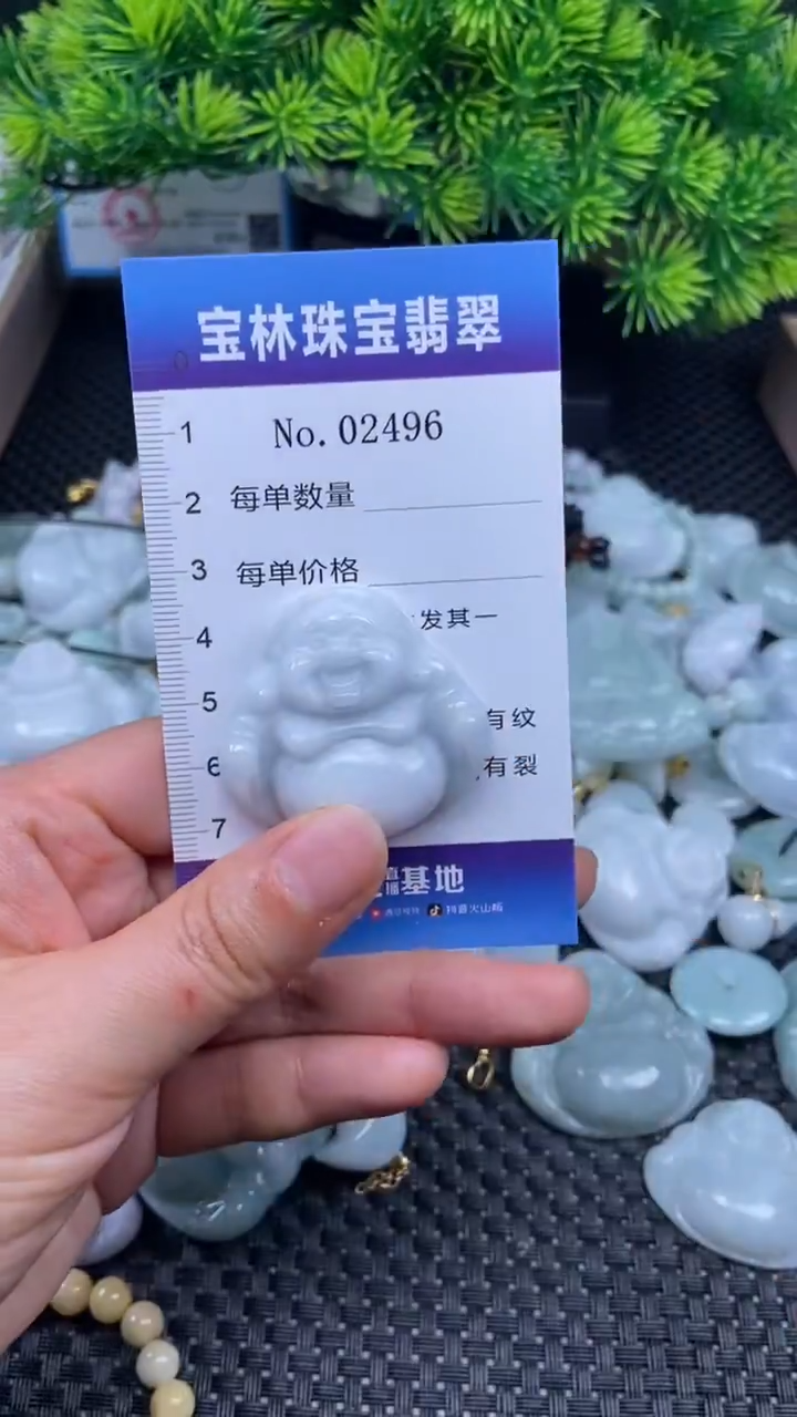 颈饰未镶嵌翡翠天然缅甸翡翠2496