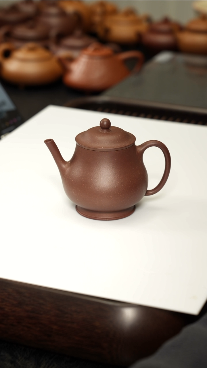 茶壶紫砂盖子松的高潘壶