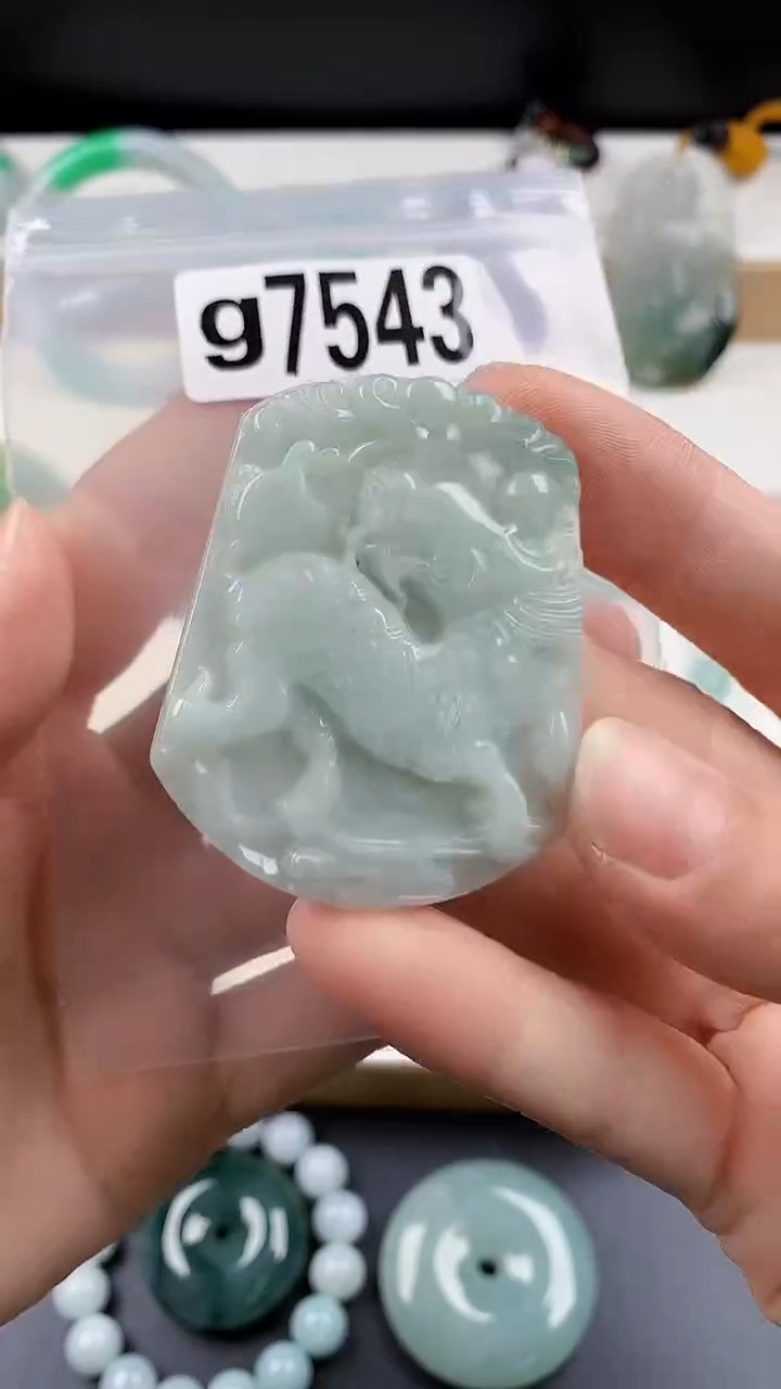 颈饰未镶嵌翡翠天然翡翠吊坠挂件