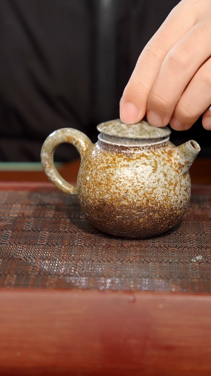 陶瓷奢瓷/瑞寅柴烧茶器（壶）709微瑕